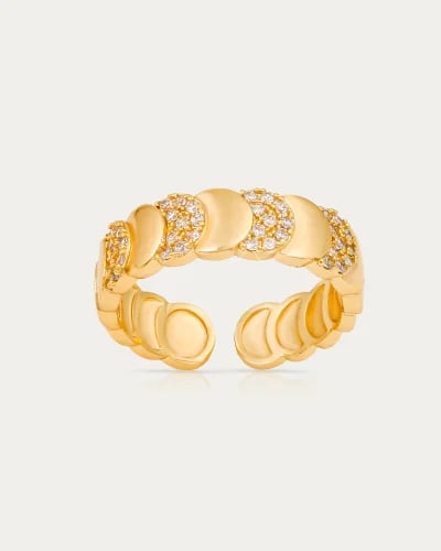 Gold Ring Modern Design | Party and Night Out