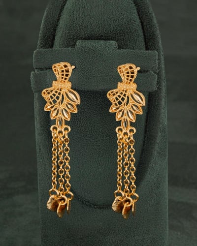 طقم مجوهرات ربطة العنق بديل الذهب من خاتون®