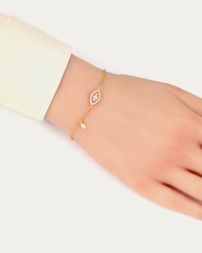 اسوارة ماركة خاتون بتصميم الماركيز باحجار الزركون