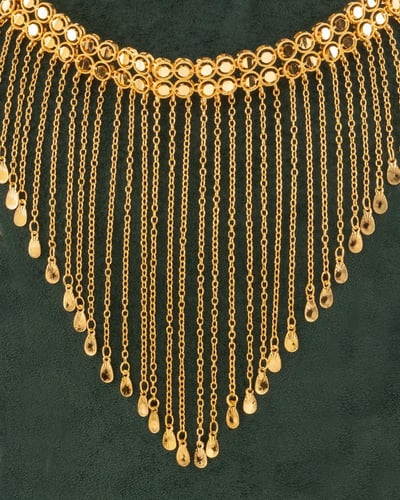 طقم رمش العروس بديل الذهب من خاتون®