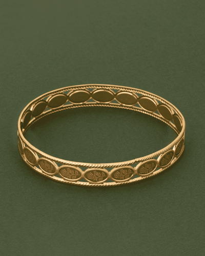 بناجر عريضة بريق الذهب ماركة خاتون®/ 2 حبة