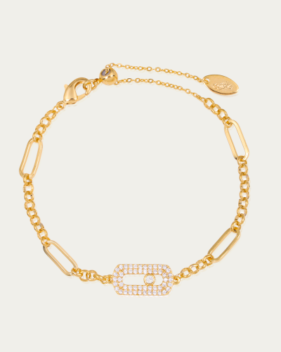 اسوارة يد نسائية بتصميم عالمي ذهبي