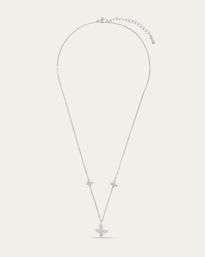 سلسال فضي بتصميم الفراشات الحالمة