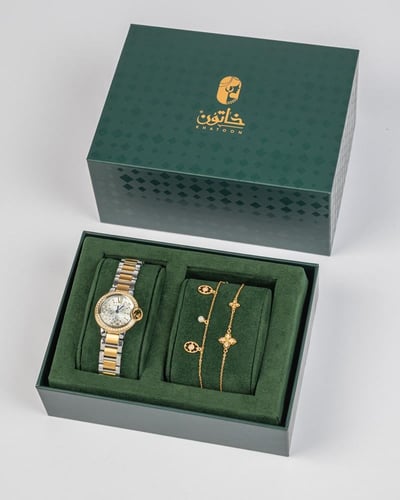 هدية نسائية كشخة ثنائية اللون من خاتون®