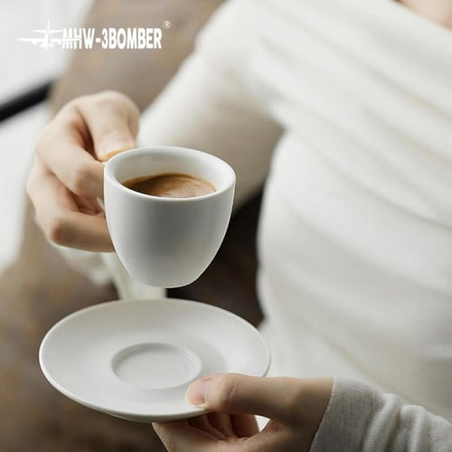 كوب إسبريسو 80ml أبيض | MHW-3Bomber