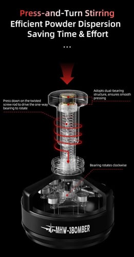 مفكك تكتلات MHW-3Bomber | YU Cyclone