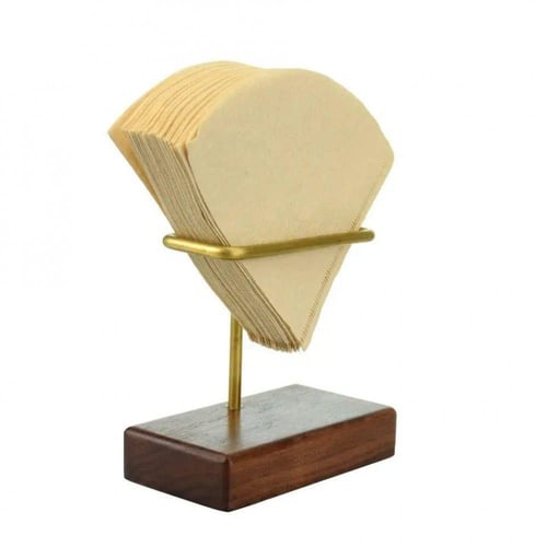 حامل فلاتر v60 خشبي