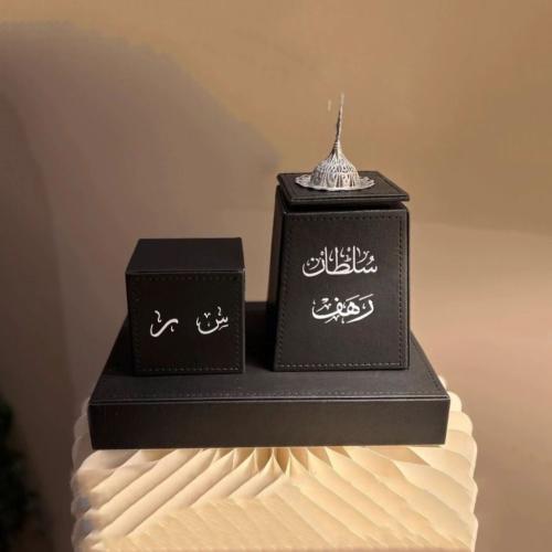 مباخر جلد وخشب