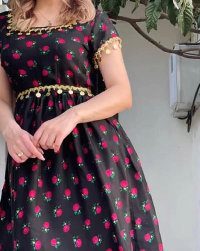 فستان نسائي شالكي