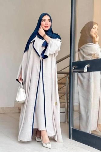 عبايات كويتي قطعتين