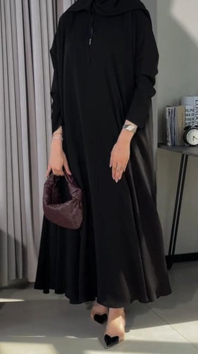 عبايه تربل كلوش