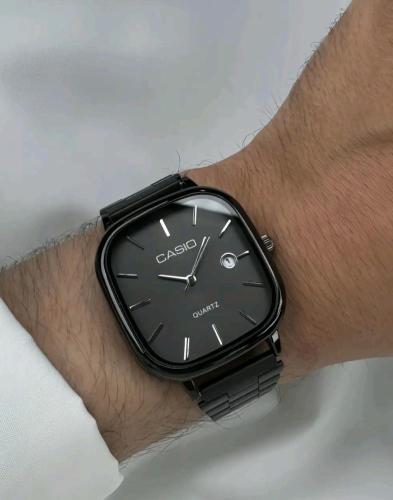 ساعه كاسيوى رجاليه اسود