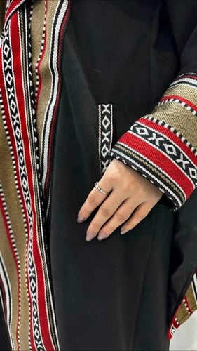 عباية شتويه با اطرف سدو