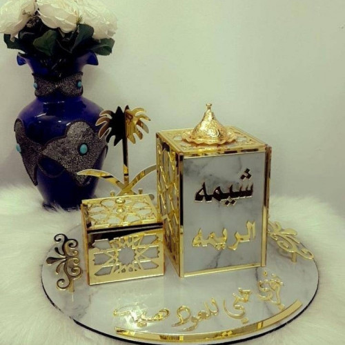 طقم مباخر اكرلك