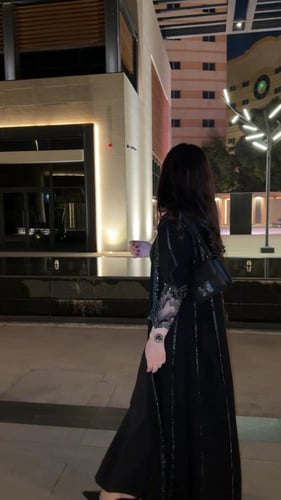 عبايات العيد نص كلوش