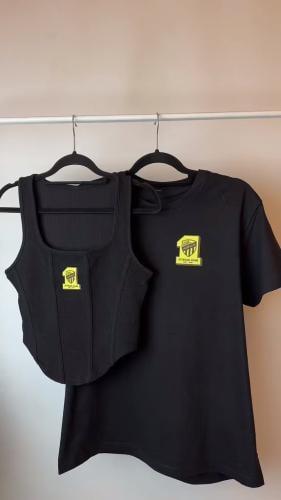 تيشيرت وتوب بشعار نادي الاتحاد