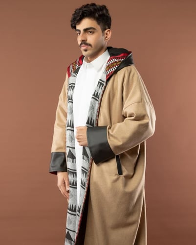 فروه جوخ الون البيج +كحاي
