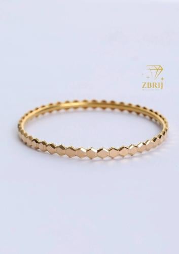 Gold earring (03) weight 10 grams - 21 karat