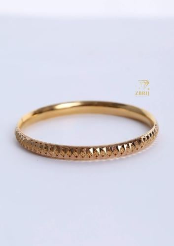 Gold earring (10) weight 10 grams - 21 karat