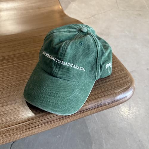 WE BELONG TO SAUDI ARABIA GREEN CAP