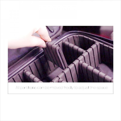 حقيبة شنطة ماكياج مستحضرات التجميل فرش مجوهرات أدو...