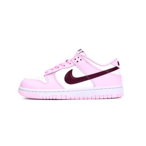 Nike Dunk Low "Pink Red White"