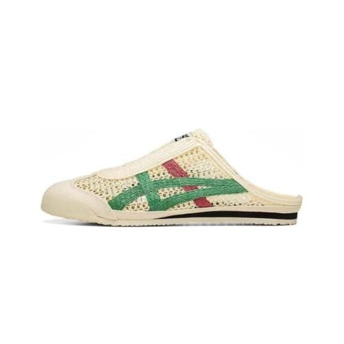 Onitsuka Tiger Mexico 66 Sabot 'Cream Green Red'