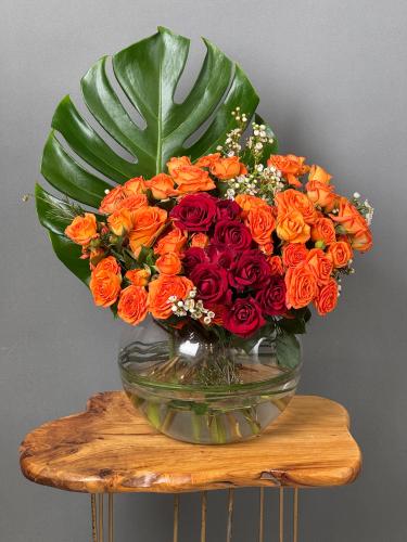 فازت السمك معا ورد الجوري البيبي روز اسمك