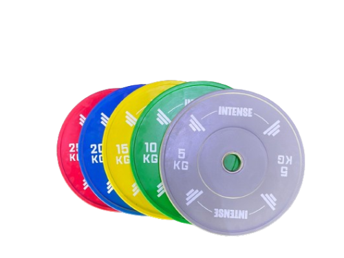 Colour rubber bumper plates - Pair