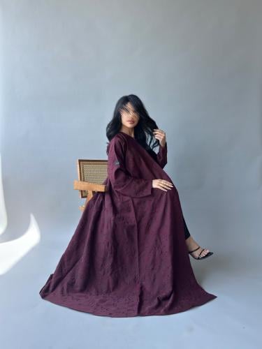 عباية برغندي