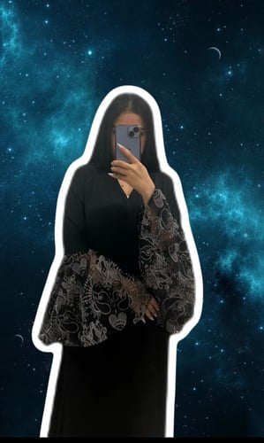 Royal abaya