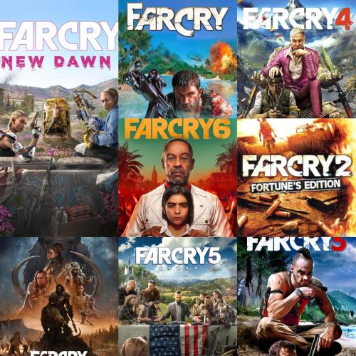 جميع اجزاء Far Cry وWatch Dogs