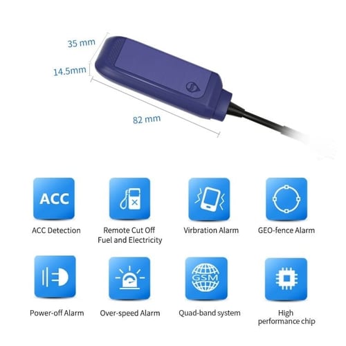 قطعة تتبع للمركبه صغيرة الحجم