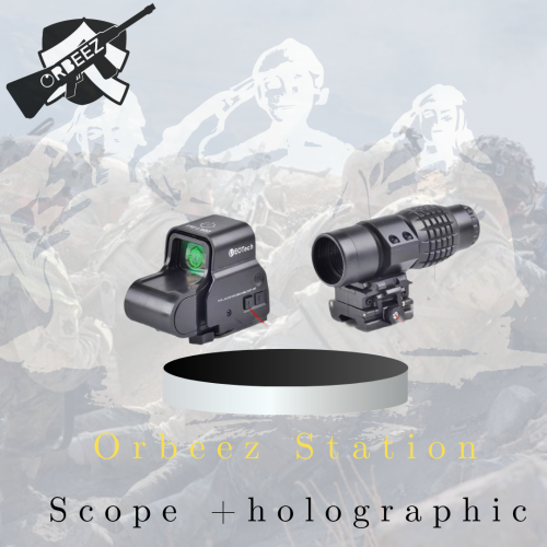 سكوب تصويب ليزر +منظار