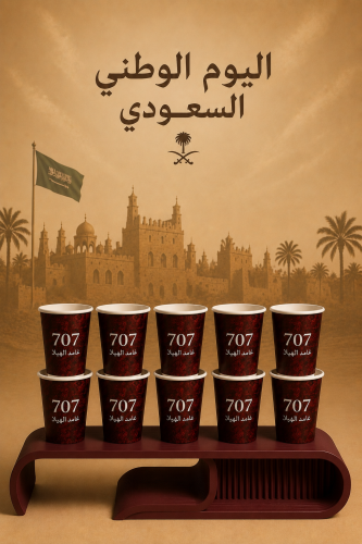 10 اكواب ورقيه غامد