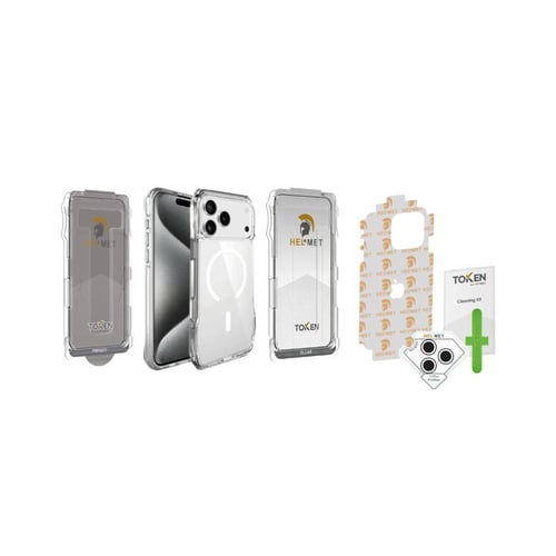 بكج ايفون 17 برو ماركة هيلمت HELMET الاصدار Token