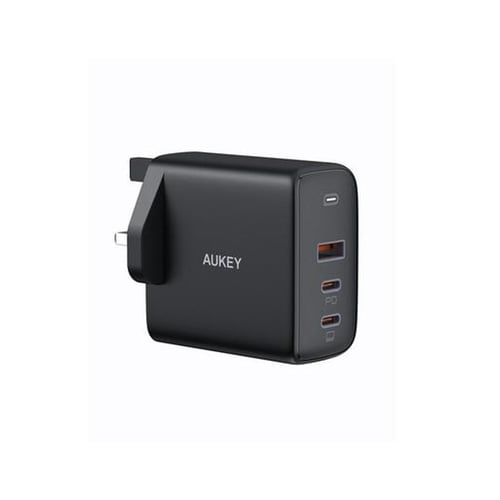 شاحن جداري بقوة 90 واط 3منافذ يدعم تقنية الشحن سري...