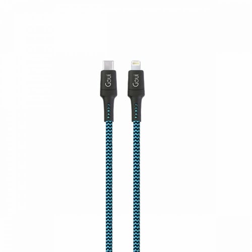 كيبل ايفون PD الشحن السريع Lightning to USB-C قماش...