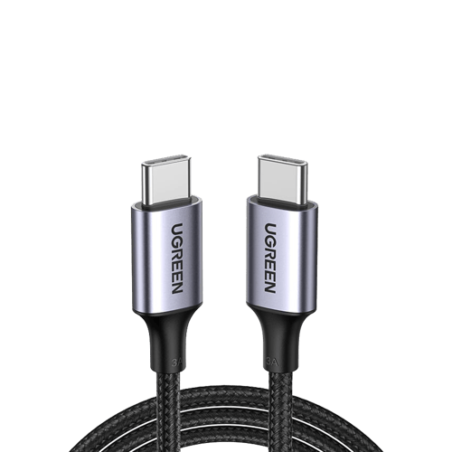 كيبل تايب سي إلى تايب سي بقوة 100 واط ماركة يوجرين...