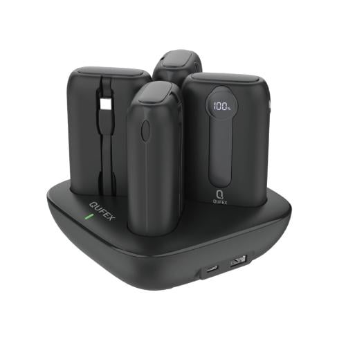 محطة شواحن متنقلة 4 في 1 كيوفكس 10000 مللي أمبير