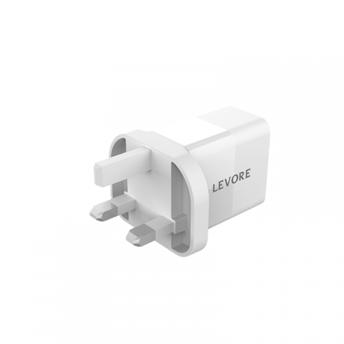 شاحن جداري ليفوري بمنفذ واحد 20W USB-C يدعم تقنية...