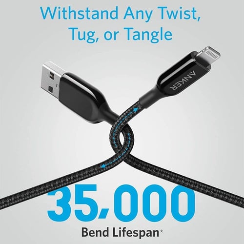 كيبل تايب سي إلى تايب سي أنكر قماش