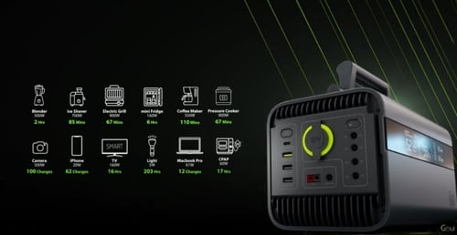 بطارية قوي بيست 600 واط