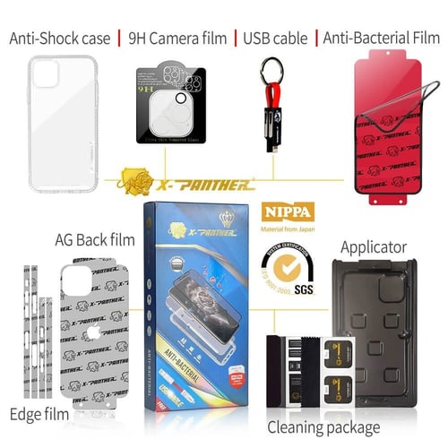 بكج حماية ايفون 12 - حماية اكس بانثر المطور X-PANT...