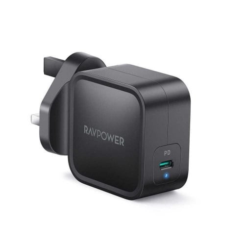 شاحن جداري بقوة RAVPOWER PD 61W بمنفذ واحد USB-C