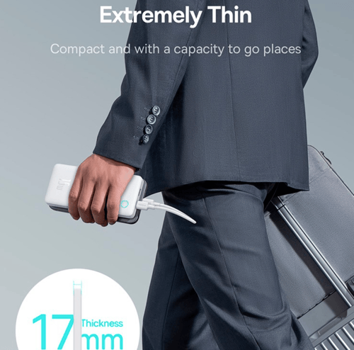 بطارية 10000 ملي امبير بقوة 15 واط ماركة بيسوس