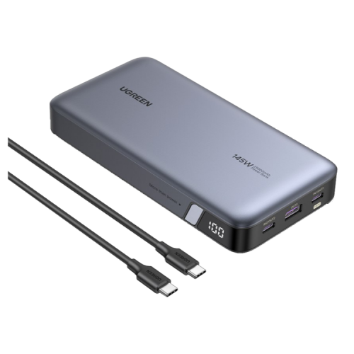 بطارية 25000 ملي امبير بقوة 145 واط يدعم الشحن الس...