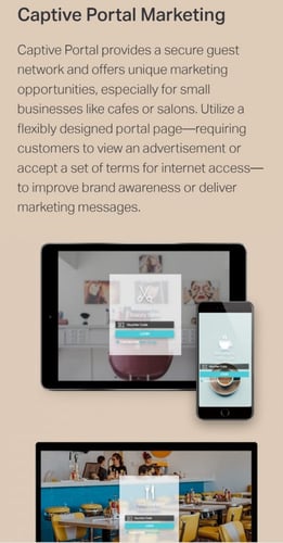 جهاز نقطة وصول Access Point TP-Link AC1200