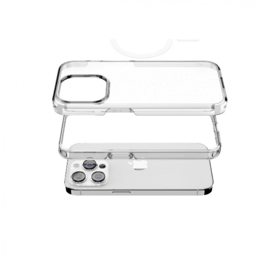 كفر حماية ايفون 15 برو ماكس شفاف بخاصية الماج سيف...