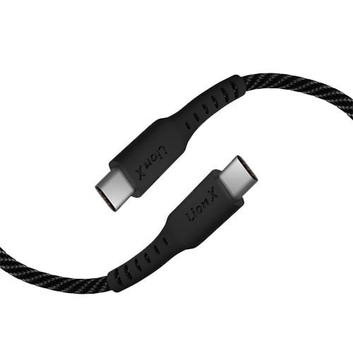 كيبل تايب سي الى تايب سي قماش ماركة LION-X